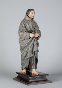 San Diego of Alcala, 1665-70 körül (polikróm fa)