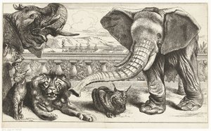 Elefántok, oroszlánok és hiúzok Versailles kertjében