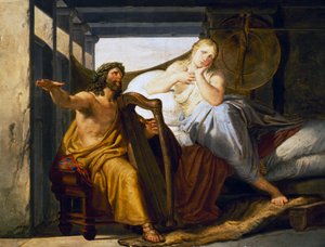 Ossian és Malvina alkotó: Pelagio Palagi