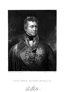 Sir Thomas Picton, brit katona, 19. század.