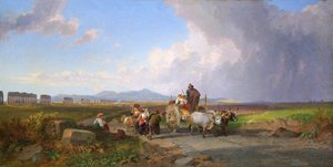 „Jelenet a római Campagna-ban”, 1865