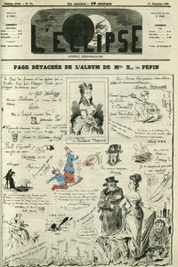 Mademoiselle X. Borítója Pepin „” L