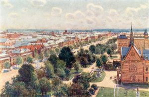 Adelaide kertes utcái (színes litó)
