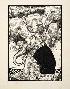 Négylábúak vígjátéka, az Állatok száz anekdotájából, kocsma. 1924 alkotó: Percy J. Billingshurst