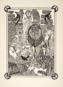 Frontispiece, A Hundred Fables of Aesopus, pub.1903