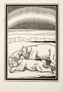 Anyai vonzalom, az Állatok száz anekdotájából, kocsma. 1924 alkotó: Percy J. Billingshurst