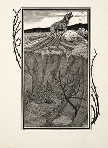 Sabinus és kutyája, az Állatok száz anekdotájából, kocsma. 1924 alkotó: Percy J. Billingshurst