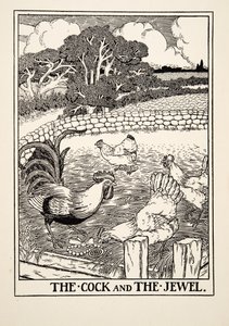 A kakas és az ékszer, A Hundred Fables of Aesopus, pub.1903