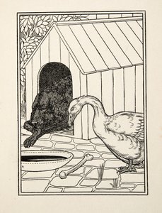 A kutya és a liba, Állatok száz anekdotájából, kocsma. 1924