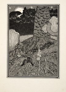 Montargis kutya, az Állatok száz anekdotájából, kocsma. 1924 alkotó: Percy J. Billingshurst