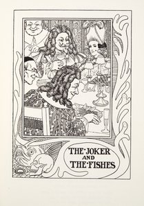 The Joker and the Fishes, a Fontaine Fables-ből, pub. 1905 (metszet) alkotó: Percy J. Billingshurst