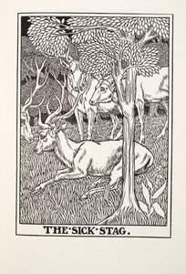 The Sick Stag, a Fontaine Fables, kocsma. 1905