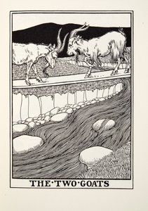 The Two Goats, a Fontaine Fables, kocsma. 1905