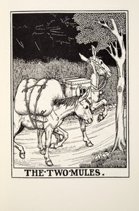 The Two Mules, a Fontaine Fables, kocsma. 1905