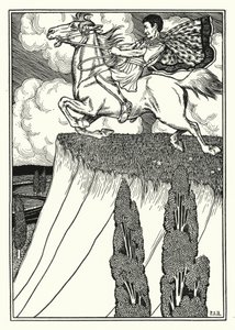 Antiochus Revenged halála (litho)