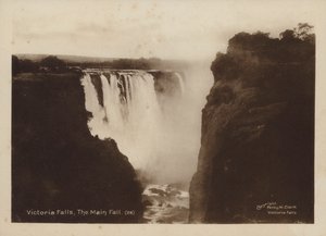 Victoria-vízesés, The Main Fall (f/w fotó) alkotó: Percy M. Clark