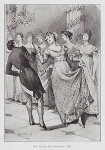 Tánc: Sir Roger de Coverley alkotó: Percy Macquoid
