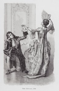 Tánc: A menü alkotó: Percy Macquoid