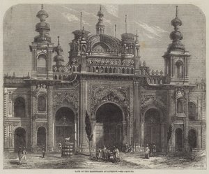 A Kaiserbagh kapuja, Lucknow alkotó: Percy Macquoid