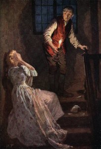 Illusztráció a Wuthering Heightshez, Emily Bronte (színes litó)