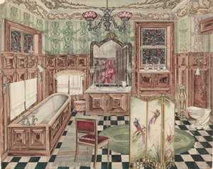 Fürdőszoba, 19351942. alkotó: Perkins Harnly