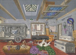Temetkezési Garázs, 1917, 19351942. alkotó: Perkins Harnly