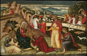 A mágusok imádása c. 1525 alkotó: Permeniatis Ioannis