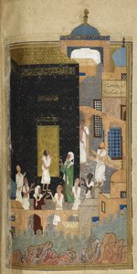 Hozzáadás. 25900 f.114v, Majnun a Ka