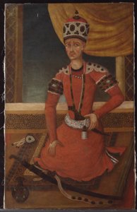 Aga Muhammad Khan Qajar, 1820 körül alkotó: Persian School