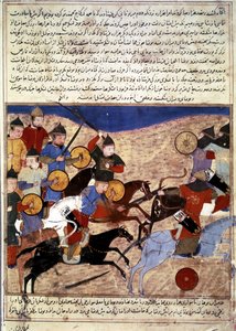 MONGOL története: Mongol harcosok alkotó: Persian School