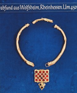 Medál, a Wolfsheim sírkincsből, 378 körül (arany)