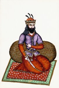 Shah Garshab portréja, 19. század alkotó: Persian School