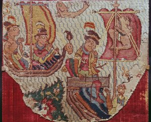 Szőnyeg indo-portugál motívumokkal, Safavid-dinasztia