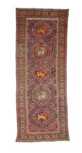 Senneh galéria szőnyege, Nyugat-Perzsia, 1837 alkotó: Persian School