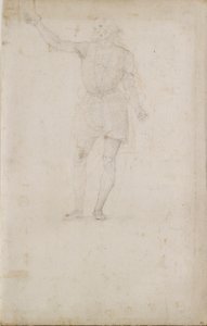 Tanulmány Keresztelő Szent János számára. Verso: An Eye, 15. század vége – 16. század eleje alkotó: Perugino