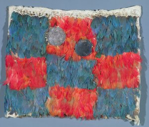 Tollas köpeny (textil) alkotó: Peruvian School