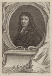 Sir William Temple, angol diplomata és író (metszet)