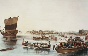 A Rubicon átadása, 1853 körül