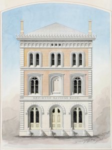 Dry Dock Savings Bank, New York City, New York, Pályázati tervrajz