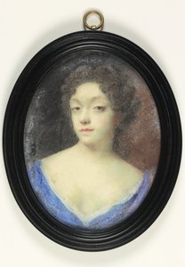 Egy hölgy, akit Mrs Hillesley-nek hívnak (akvarell pergamen)