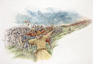Hastingsi csata, 1066, 1990-2010 alkotó: Peter Dunn