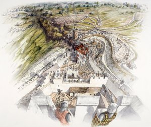 Dover kastély ostroma, 1216, 1990-2010 alkotó: Peter Dunn