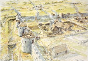 Portchester kastély, 10. század vége, 1990-2010