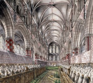 Rievaulx apátság, 13. század, 1990-2010 alkotó: Peter Dunn