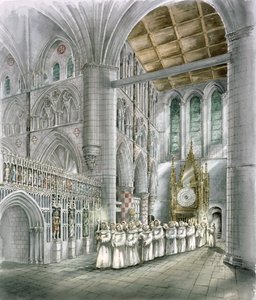 Rievaulx apátság, 15. század, 1990-2010 alkotó: Peter Dunn