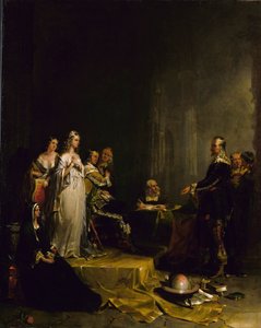 Kolumbusz a királynő előtt, 1841.
