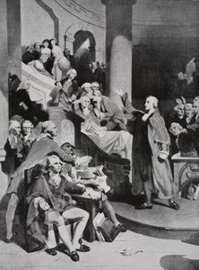Patrick Henry híres beszéde a House of Burgesses-ben