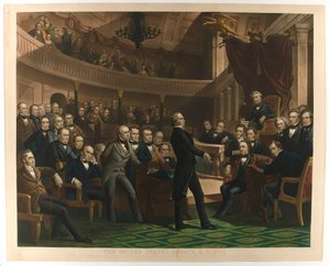 Az Egyesült Államok Szenátusa, Kr. e. 1850, pub. c1855.