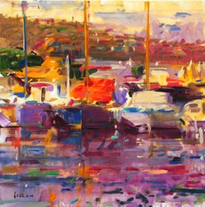 Kék csónak, St Tropez