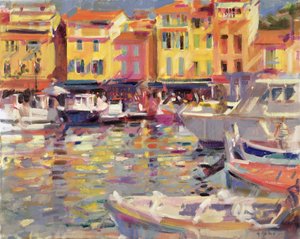 Cassis kikötője alkotó: Peter Graham (Contemporary)